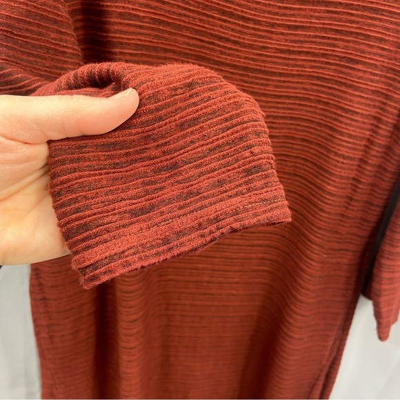 Cut Loose Textured Knit Maxi Dress Size Large Pockets - Picture 8 of 9